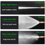 Standard Portable Cordless Pressure Washer Gun Wireless Car Wash